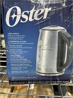 Oster Stainless Steel Electric Kettle with 5
