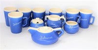 Ceramic Tea pot and Mugs with