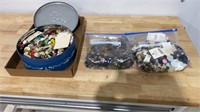 Large lot of buttons