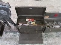 KENNEDY MACHINIST TOOL BOX W/ CONTENTS