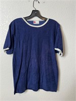 Vintage 70s Sears Kings Road Shirt Blue