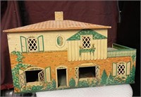 *Rare* 1951 T Cohn Tin Litho Large Doll House