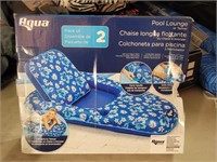 Aqua - (2 Pack) Tropical Pool Lounges