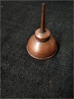 Cute little vintage miniature oil can 2.5 in tall