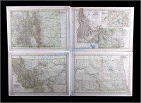 1897 Western U.S. Map Collection