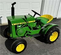 1967 JD 110 with custom upright muffler