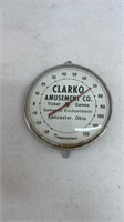 Small Clark Amusement Thermometer