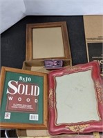 3 Boxes of Assorted Photo Frames