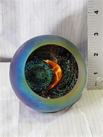 Solar Eclipse Celestial Paperweight