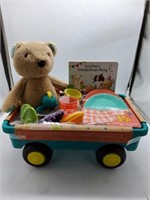 Teddy bear playset