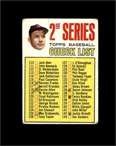 1967 Topps #103 Mickey Mantle CL P/F to GD+