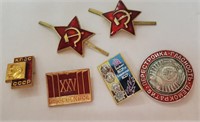 Vintage Soviet Pins