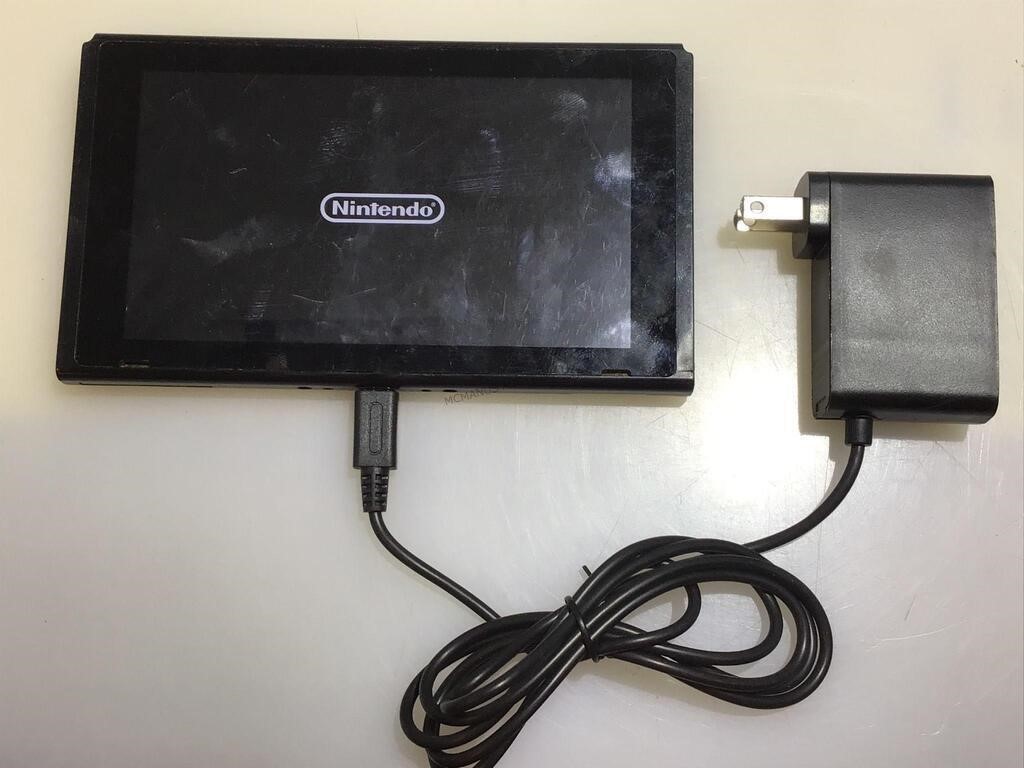 Nintendo Switch HAC-001 W/ Power Cord. Tested