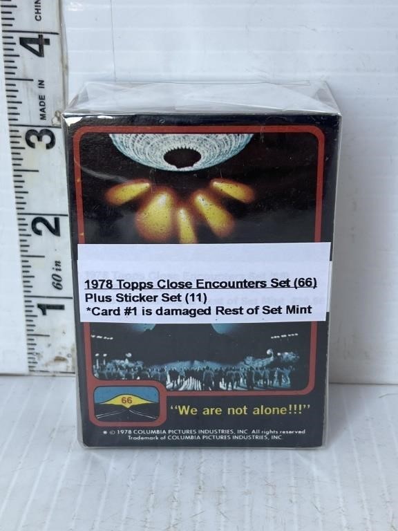 1978 Topps Close Encounters card set