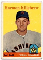 1958 Topps #288 Harmon Killebrew HOF  Low End Cond