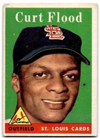 1958 Topps #464 Curt Flood Rookie RC Low End Condi