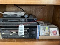 Pioneer audio/video stereo receiver: VHS Player