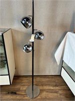 Vintage Mid Century Modern Chrome Floor Lamp