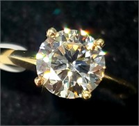 $3800 10K Lab Diamond (1.5Ct,Vs,Jk) Ring