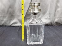 Crystal Decanter with Engraving on Lid