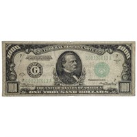 FR. 2212-G 1934-A $1,000 FRN CHICAGO, IL VF