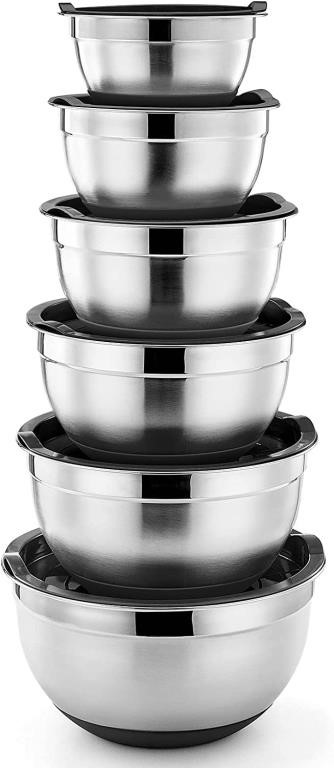 WF1485  Vesteel Mixing Bowl Set Stainless Steel