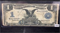 Currency: 1899 ‘’Black Eagle’’ $1 Silver