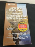 Camo boat motor cover