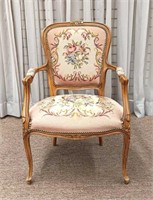Fruitwood French Design Armchair