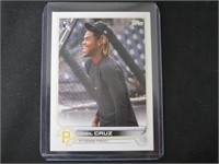 2022 TOPPS #537 ONEIL CRUZ SP IMAGE ROOKIE CARD