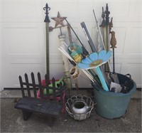 Large Assortment Of Yard/Garden Decor