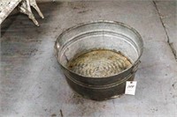 Galvanized Round Tub