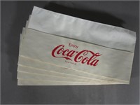 5 Unused Coke Coca-Cola Paper Fountain Hats