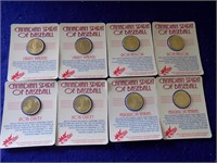8 Canadian Spirit of Baseball Commemorative Coins