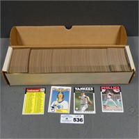 1986 Topps Baseball Card Complete Set