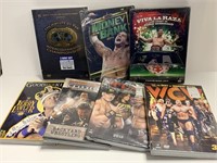 (7) WRESTLING DVD SETS WCW GOLDBERG / MONEY BANK