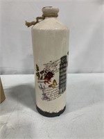 RUSTIC CERAMIC VASE 14IN