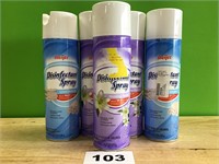 Meijer Disinfectant Spray lot of 5