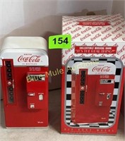 Die Cast Coca Cola Bank in box