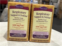 2 PACK Nature's Secret Respiratory Support