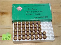 9x18mm Norinco Rnds 37ct