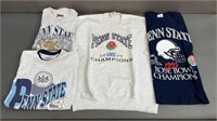 4pc Vtg Penn State Football Clothing