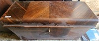 Vintage Waterfall Style Cedar Chest