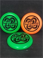 3 Rad Flyer frisbees