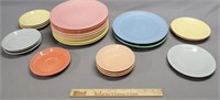 Collection of Fiesta Ware Plates