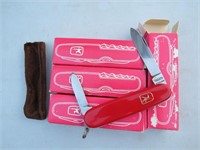 4 Pocket Knives Slovakia New-Old Stock Unused Lot