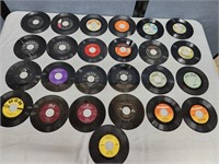 Vintage Lot of 45 Records- Various Artists