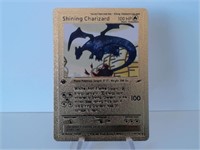 Pokemon Card Rare Gold Shining Charizard