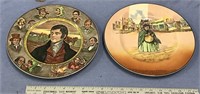 Lot of 2, Royal Daulton collectable plates   (a 7)