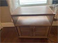 TV STAND W/ BASE DOORS MANUFACTURED WOOD